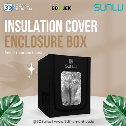 Sunlu Insulation Cover Enclosure Box 3D Printer Ender Neptune Kobra - Large